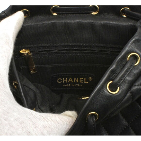 Chanel Small Black Lambskin Urban Spirit Backpack Black - Picture 11 of 13